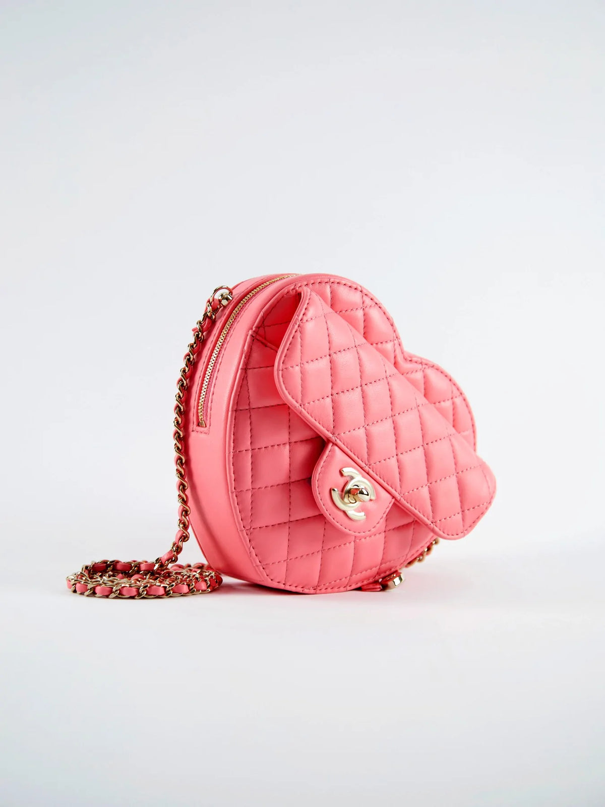 Chanel Heart Bag Pink (Large) Chanel - Shop for the best selection